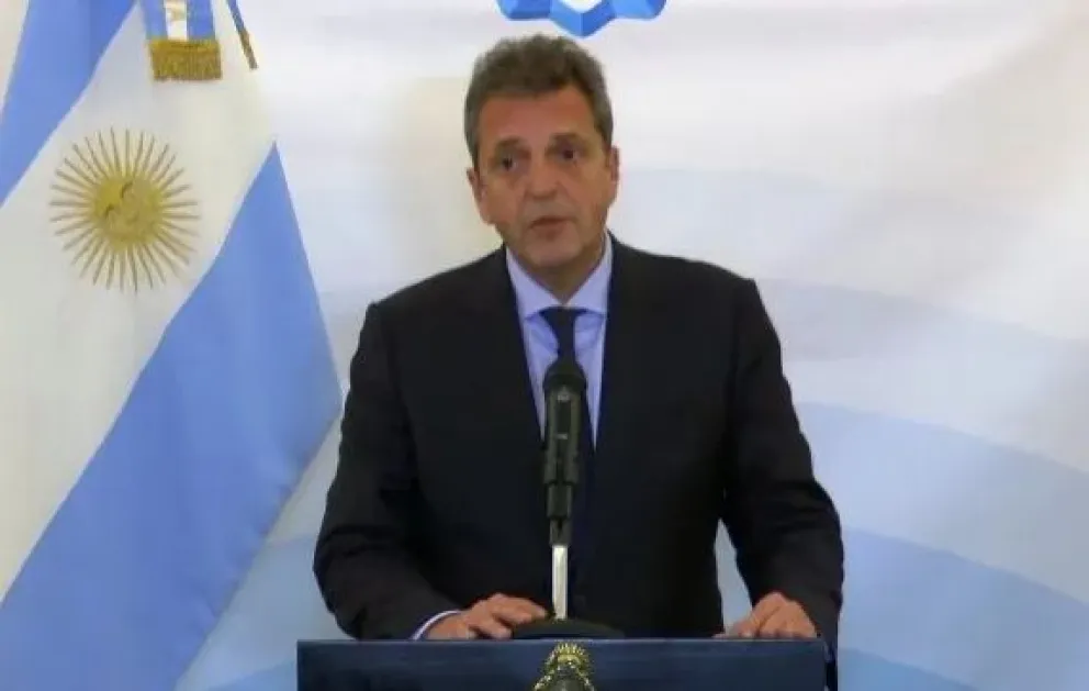 Sergio Massa: "El desembolso del FMI brinda estabilidad y fortalecerá las reservas del Banco Central"