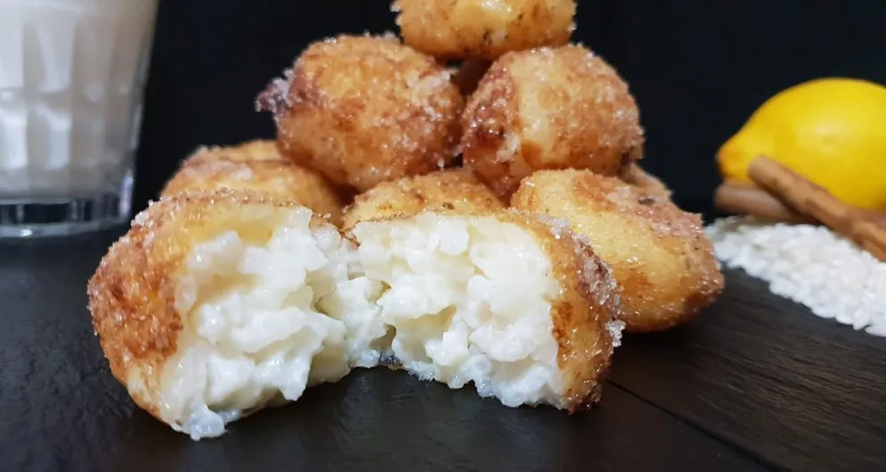 Croquetas de arroz con leche y canela: una dulce combinación de tradición y sabor