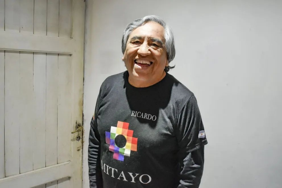 Ricardo Vinaya reivindicó la transmisión oral de las comunidades originarias. Foto de archivo NoticiasNet. 