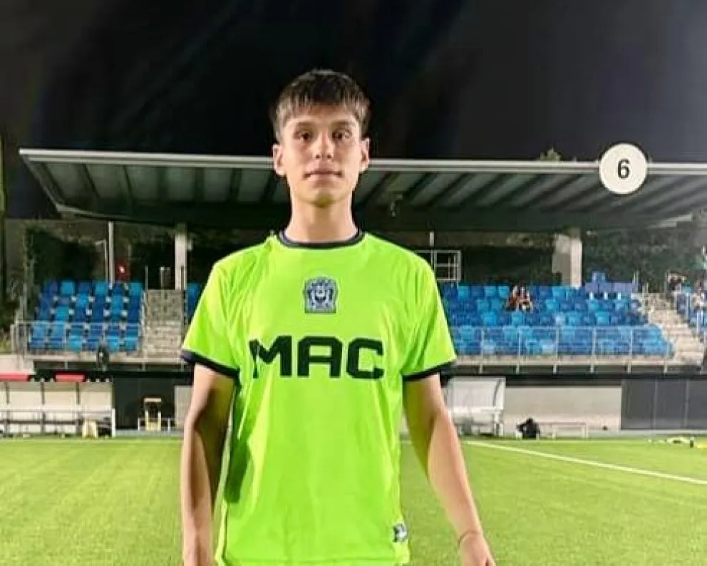 Santiago Monteiro: de Patagones a jugar contra el Real Madrid