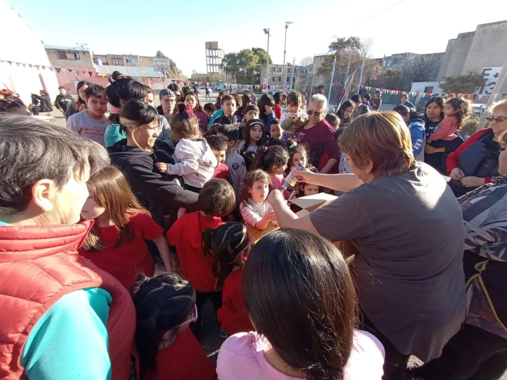 El barrio Guido celebró el Día del Niño a lo grande