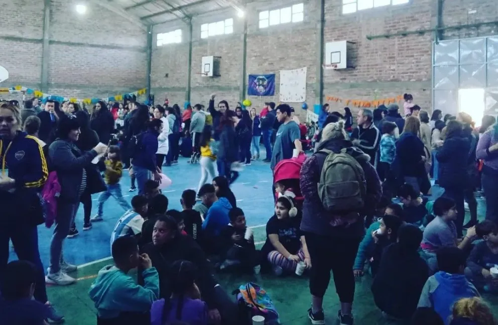 Niños y niñas festejaron su día en la capilla Don Bosco