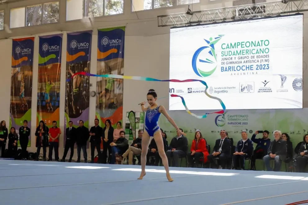 Ya se palpita en Bariloche, el Campeonato Sudamericano de Gimnasia Artística