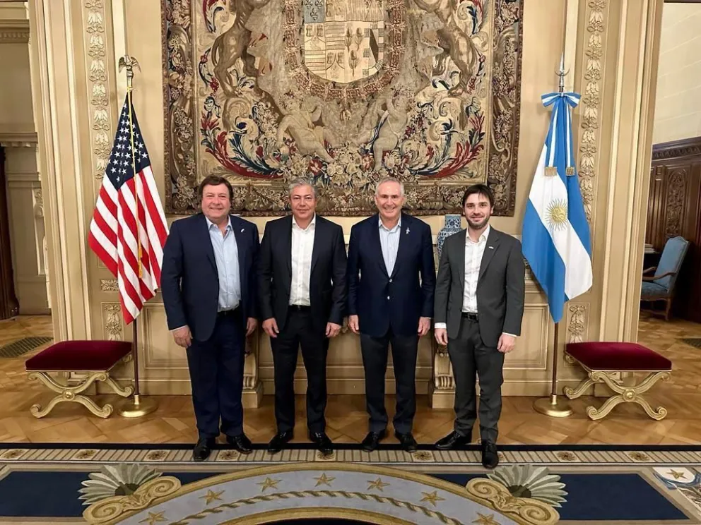 Weretilneck y los gobernadores patagónicos electos consolidan el vínculo con Estados Unidos