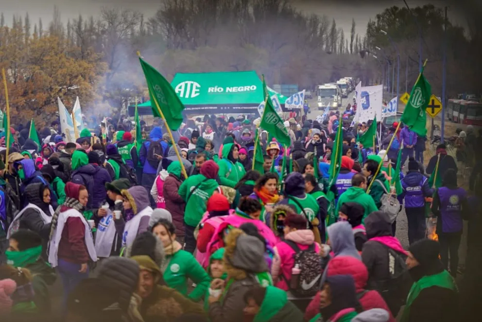 El lunes ATE protesta y no descarta movilizar a las rutas