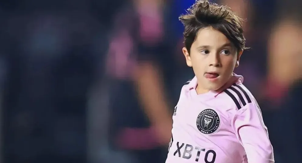 El “Mariscal” Messi: se viralizó un video de Mateo en una firme faceta como defensor 