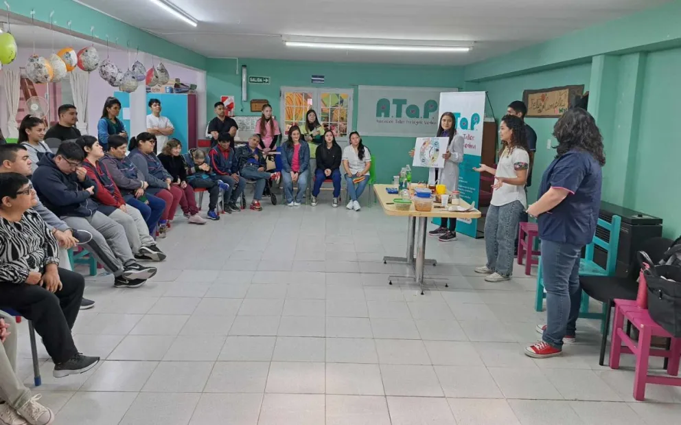 Trabajo en conjunto entre la UNRN y el Taller Protegido para mejorar la alimentación y la salud