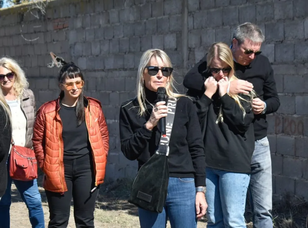 La madre de Agostina Jalabert, Carolina Gianni, y sus sensaciones tras la detención del principal acusado del femicidio, Juan Manuel Reverter. Fotos archivo NoticiasNet. 