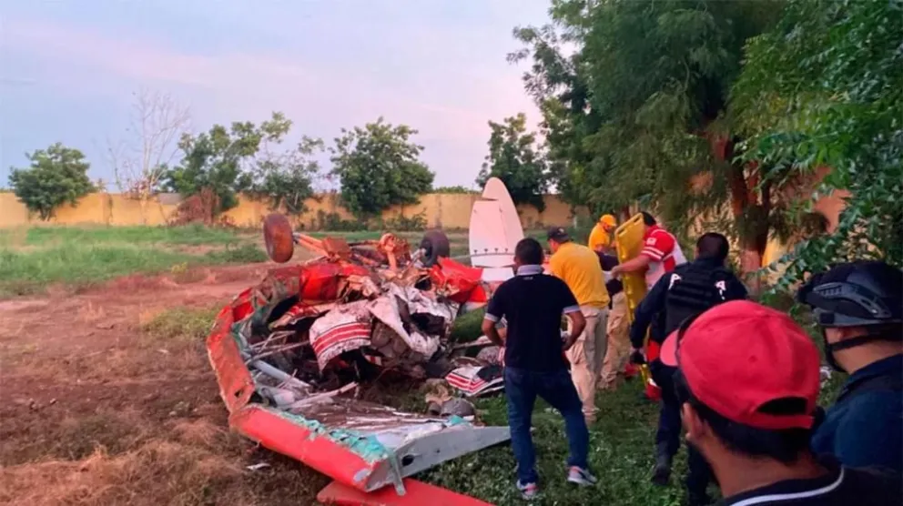 Trágico accidente aéreo: iba a relevar el sexo de un bebé y cayó su avioneta en picada