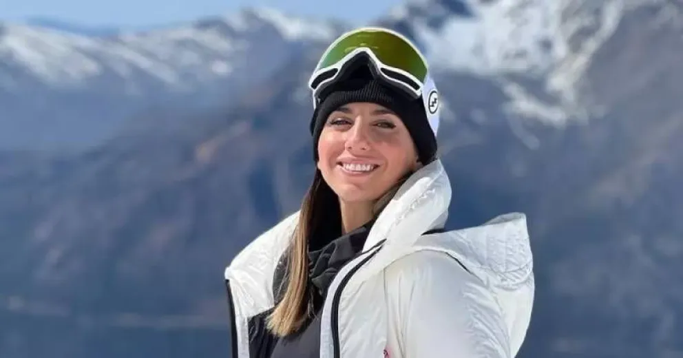 Cinthia Fernández está en Bariloche: las fotos de sus vacaciones