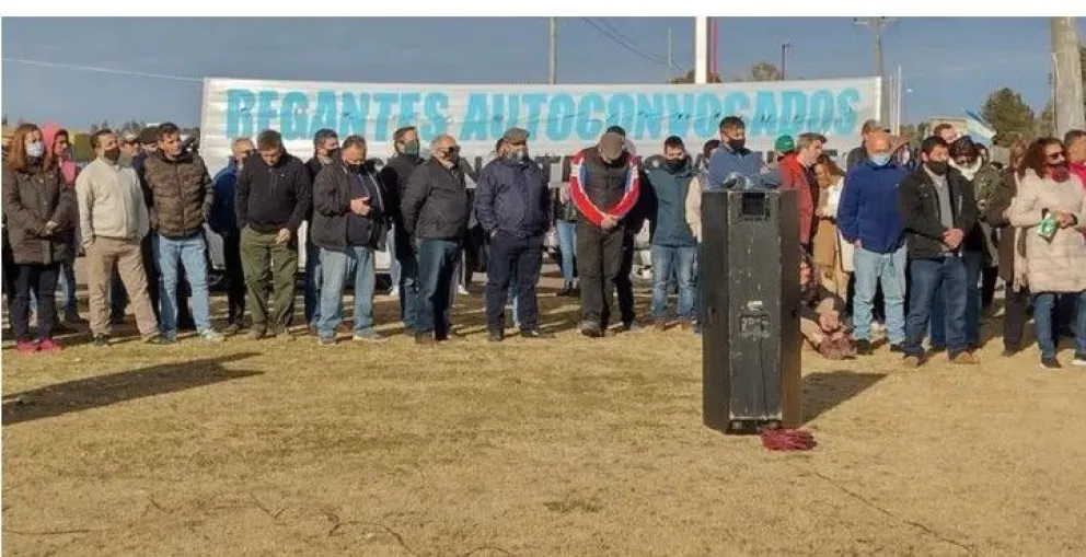 Productores del valle del río Colorado insisten con la renuncia del administrador de CORFO