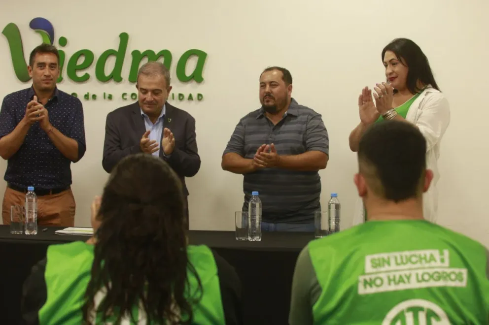 ATE destaca el pago de suma fija a municipales que hará Viedma 