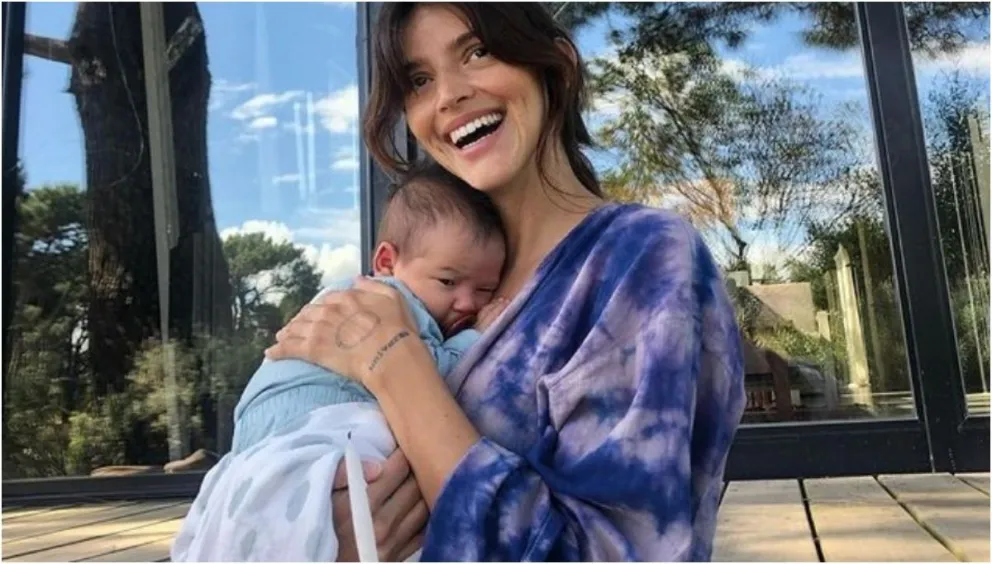 Calu Rivero compartió la "novedad" que hace su hijo Tao