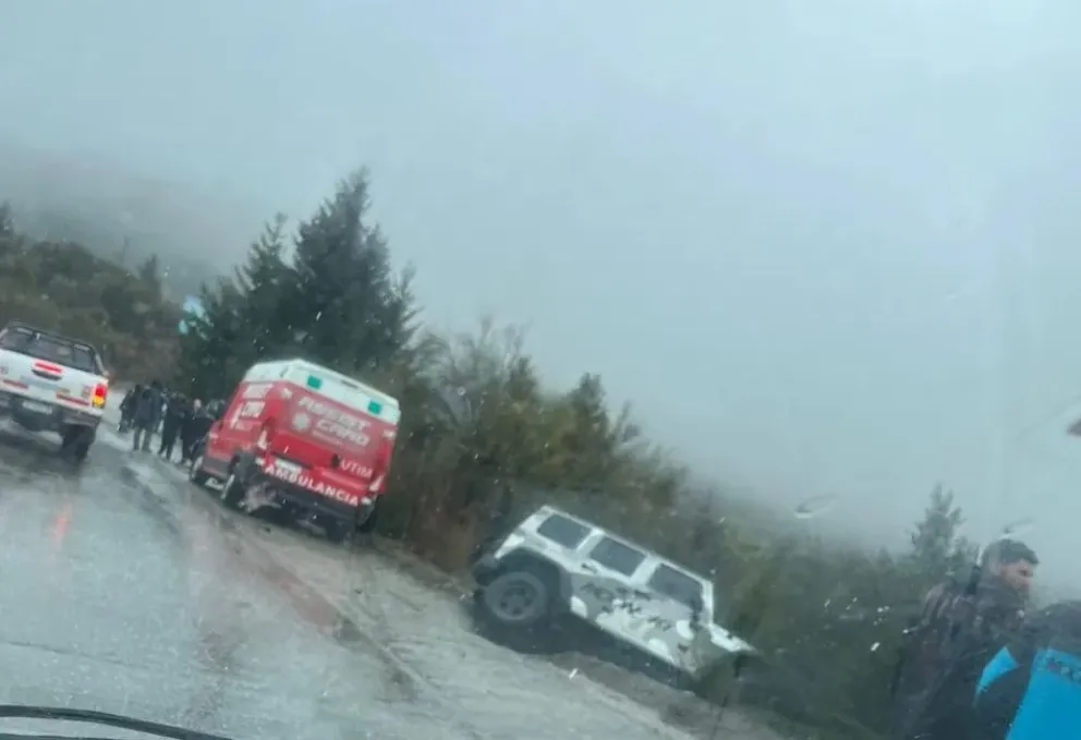 El mal tiempo y un choque fatal en Bariloche