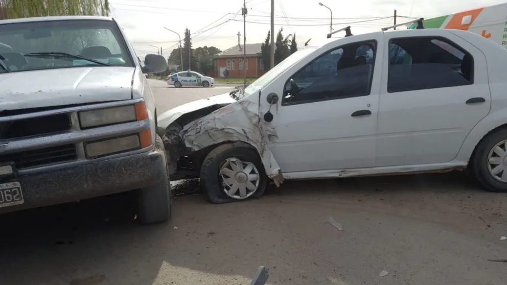 Cuatro autos involucrados en un choque registrado en la calle José Rucci 