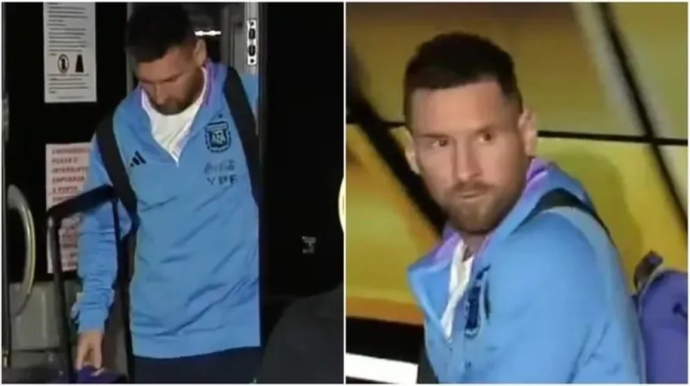 La Selección argentina llegó a Bolivia: ¿Jugará Messi en el próximo partido? 