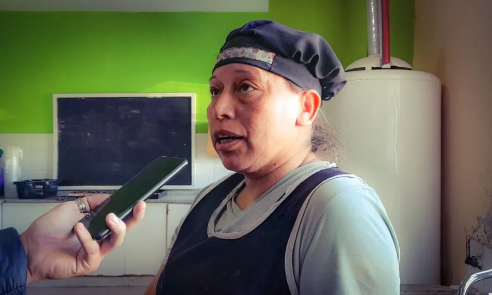 Déficit en los comedores de Viedma: "Hicimos nueve pizzas para 135 pibes" 