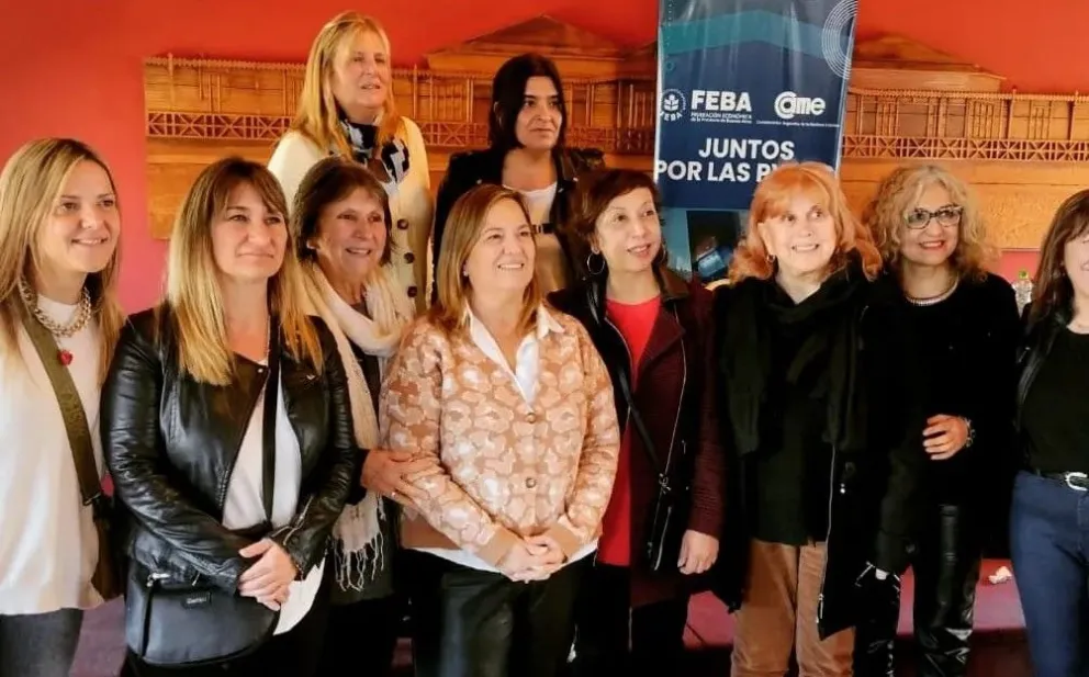Lorena Cechini y Romina Sagarzazu están al frente de la naciente Cámara de Comercio 