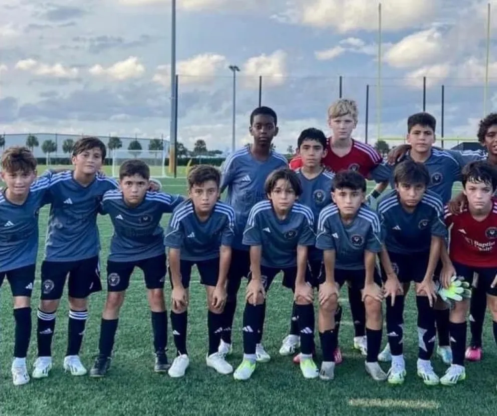 Thiago Messi debutó con el U12 de Inter de Miami