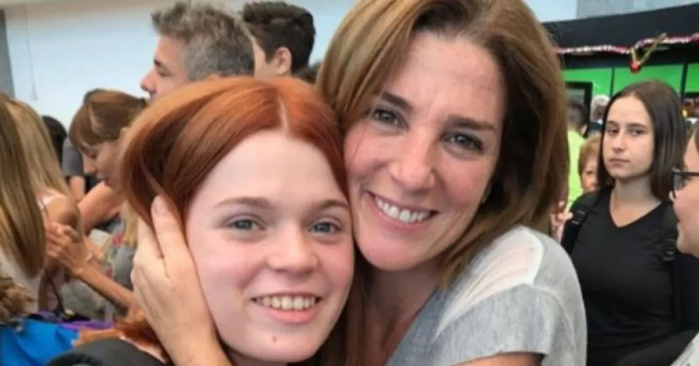 A qué se dedica Luna, la hija de Débora Pérez Volpin