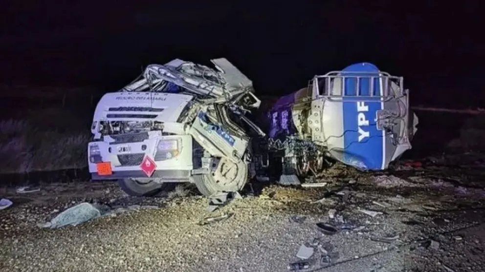 Volcó un camión cisterna con combustible cerca de Choele Choel