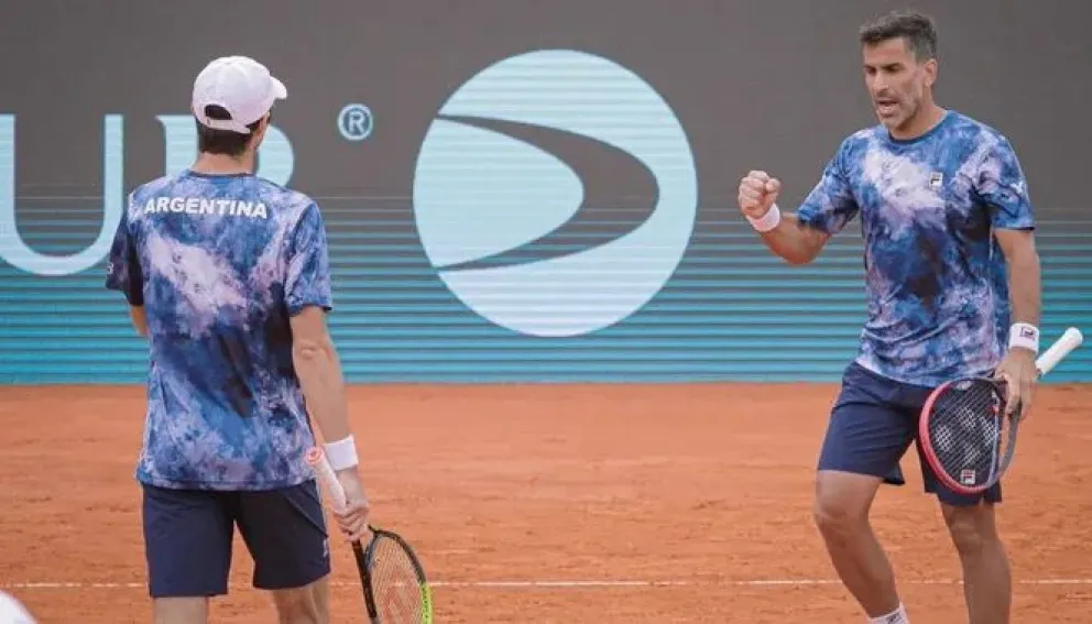 Argentina con premio doble en la Copa Davis: salvó la categoría y avanzó de ronda