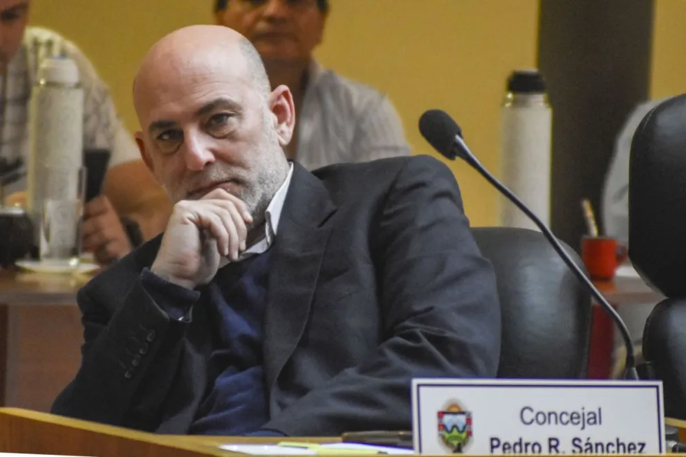 El presidente de la UCR de Río Negro, Pedro Sánchez