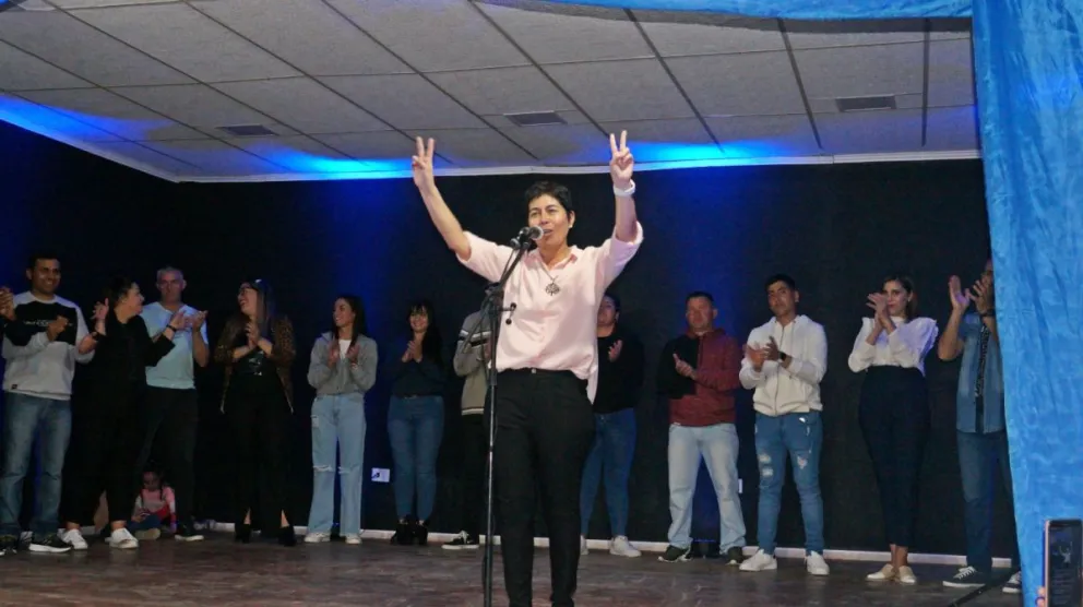 Silvia Penilla, la intendenta electa de Huergo, reflexionó sobre el reñido triunfo