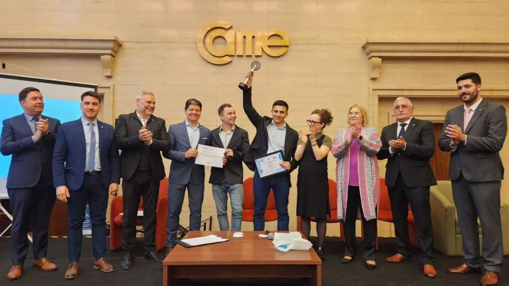 El premio Joven Empresario Argentino fue para un emprendedor del Alto Valle