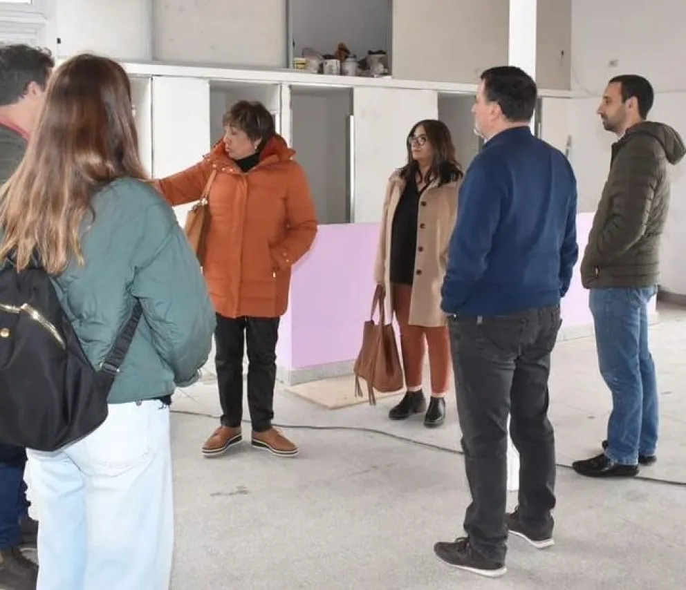 Funcionarios nacionales recorrieron la obra