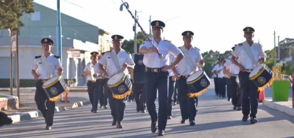 Banda de Música de la Policía de Río Negro: recorriendo la provincia con dedicación y profesionalismo