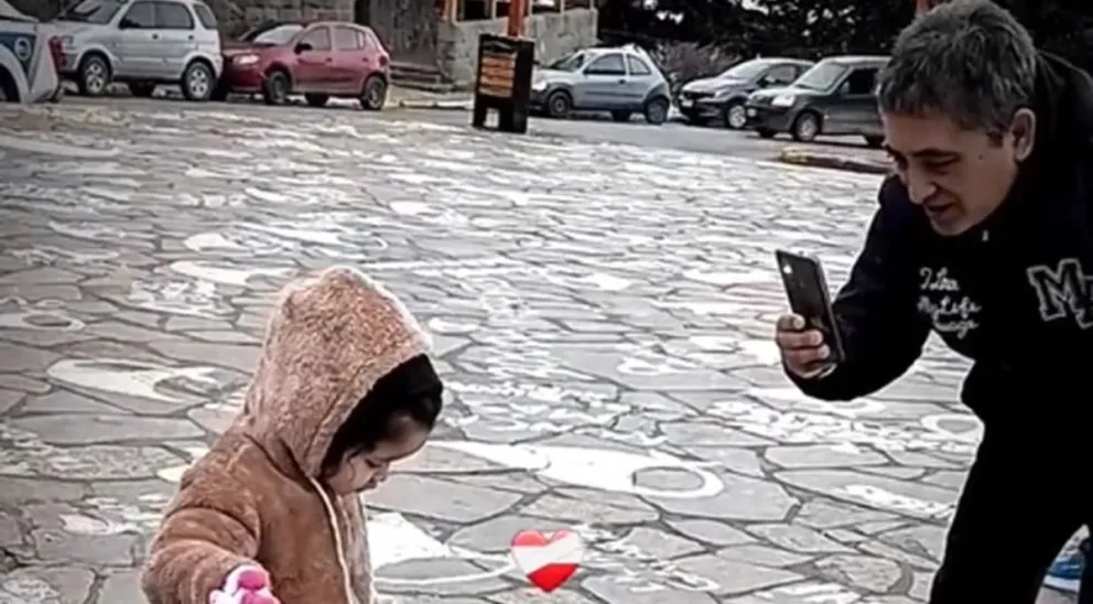 El último recuerdo familiar de Huguito Flores fue durante sus vacaciones en Bariloche