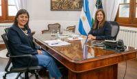 Arabela Carreras recibió a Direne en su despacho: el motivo del encuentro 