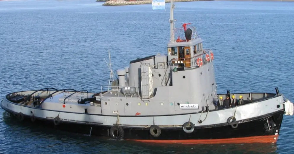 La Armada Argentina le donó un buque a Río Negro