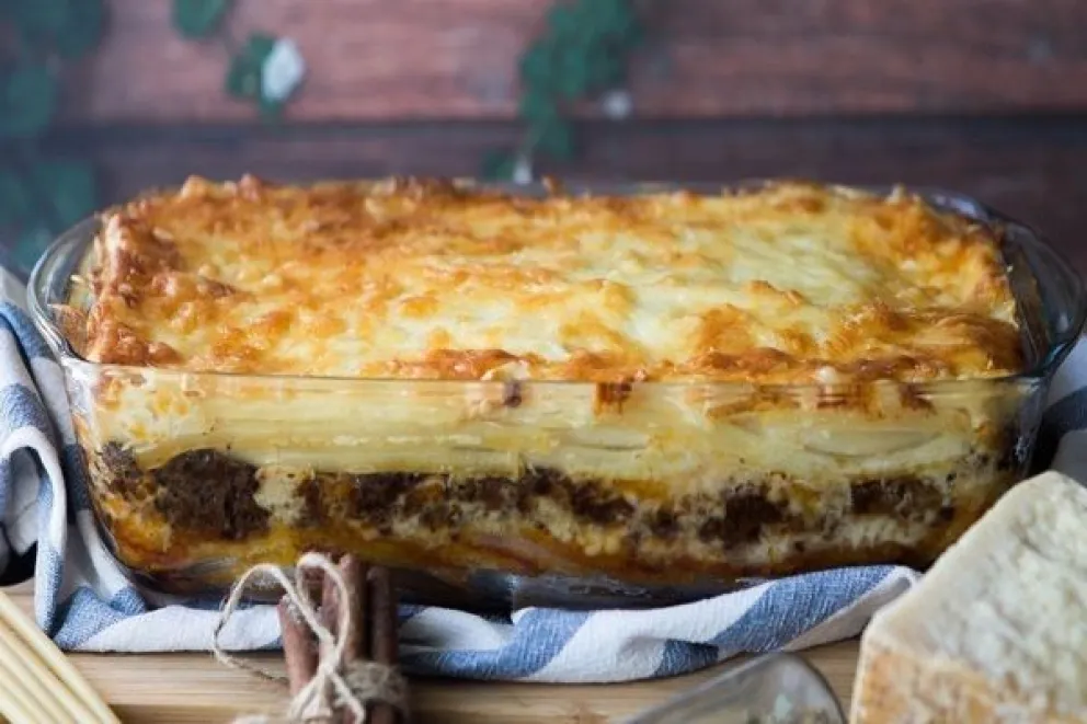 Imperdible: pastel de papas con carne de cordero