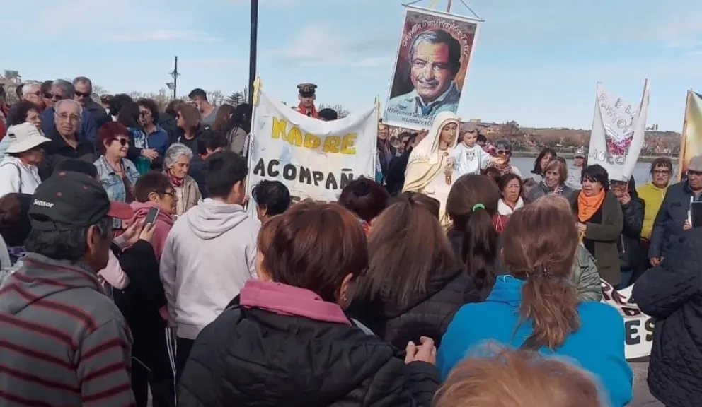 Los viedmenses vivieron un verdadero acto de devoción por la Virgen de la Merced