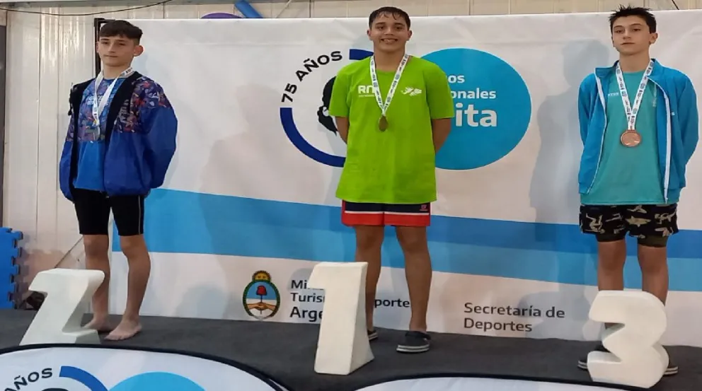 Agustín Aballay León, campeón en los Juegos Evita
