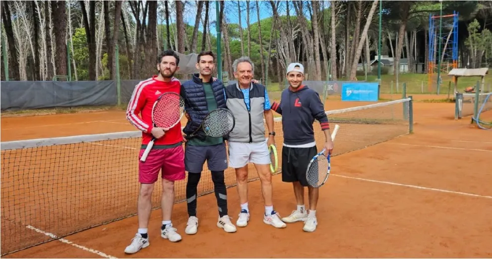 Javier Tonini y Antonio Francioni campeones en el Circuito de Tenis de Cariló