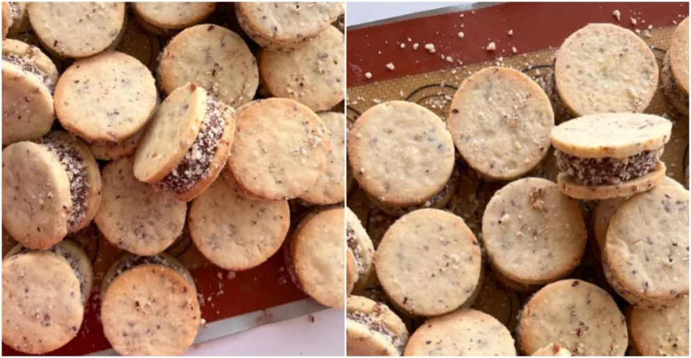 El postre perfecto: cómo hacer alfajores de avellana
