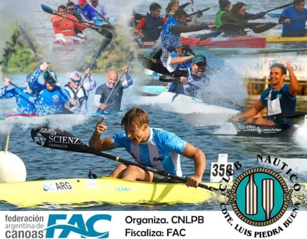 Los mejores palistas del país se reunirán en el Torneo Argentino de Short Race que organizará el Club Piedra Buena 