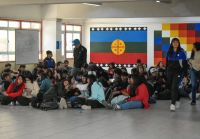 Estudiantes comprometidos contra la violencia hicieron una sentada y se movilizaron a la plaza San Martín
