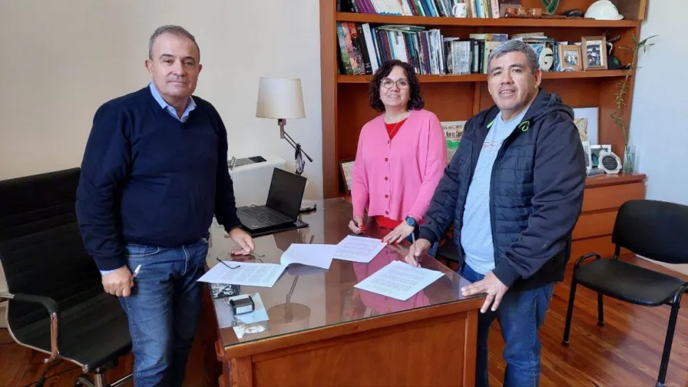 La CGT Zona Atlántica concretó el primer paso para llevar los servicios al loteo social Rucci