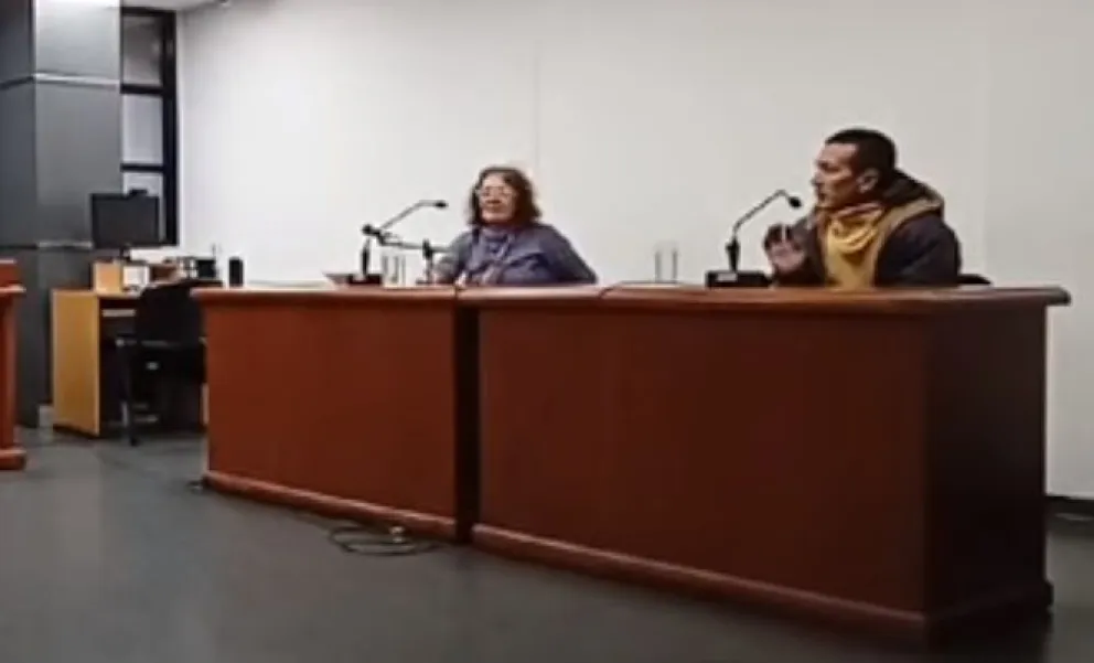 Un delincuente se atrevió a juzgar la acusación de una fiscal