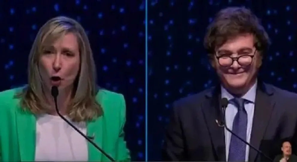 La chicana de Miriam Bregman a Javier Milei: “No es un león, es un gatito mimoso del poder”