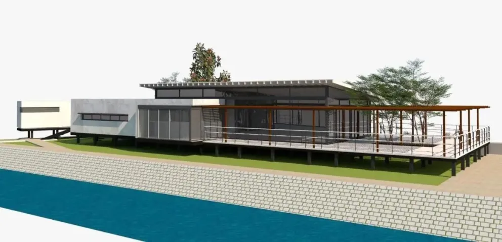 Hay avances con los proyectos de los tres nuevos paradores de la costanera de Viedma