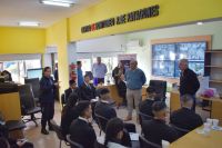 El Centro de Monitoreo recibió la visita de alumnos de la Escuela de Cadetes de Viedma 