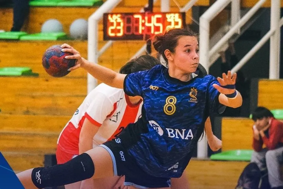“MVP” Melina Cabrera fue elegida como la mejor jugadora de la victoria de Argentina frente a Paraguay