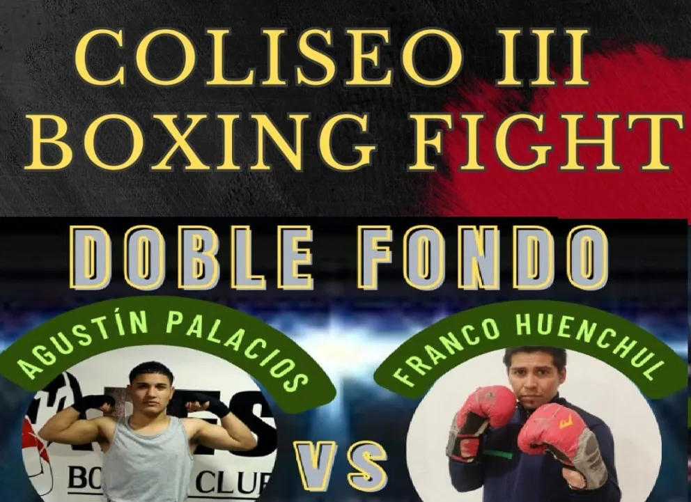 “Coliseo 3”: gran expectativa para una velada con dos peleas de fondo y un semi fondo