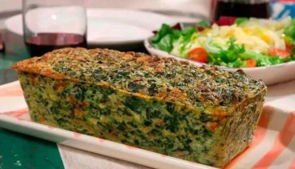 Súper práctico: budín de espinaca y zapallo