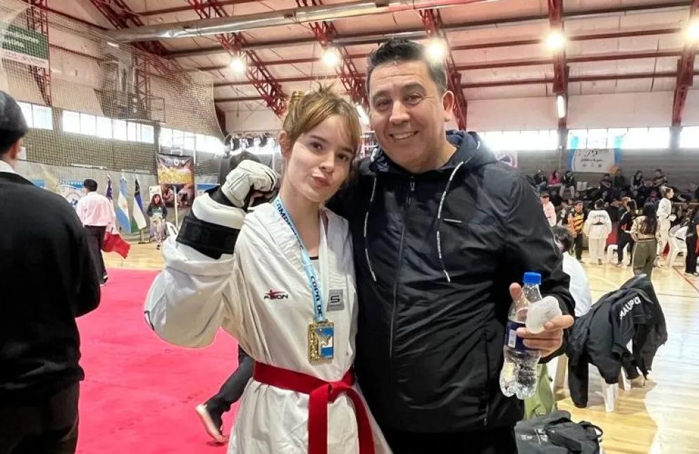 La escuela de Taekwondo Hwarang Kwan y una gran presentación en la Copa de Campeones de Bariloche